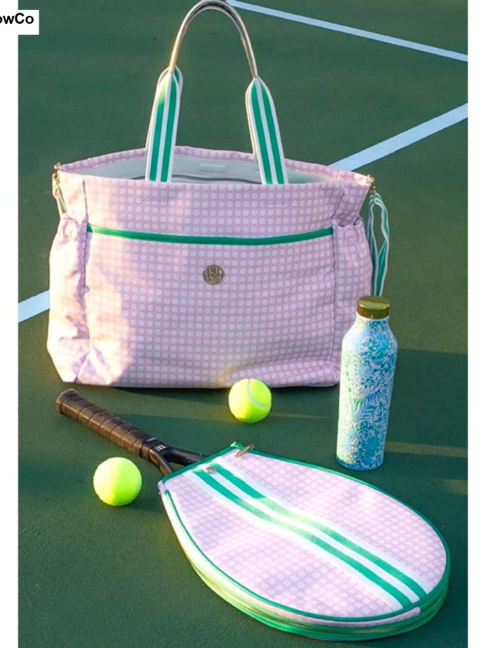 Lilly Pulitzer Tennis Tote with Removable Strap - Picture 6 of 6